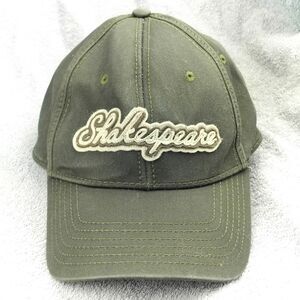 Shakespeare Fishing Hat Men's Adjustable Grey Cotton Dad Cap